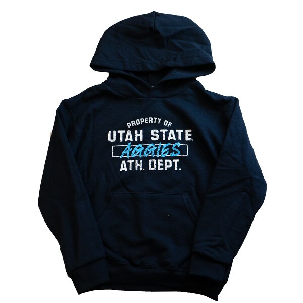 Champion Youth Property Of Utah State Aggies Sweatshirt navy blue
